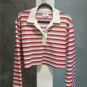 Reformation Anna Rugby Shirt